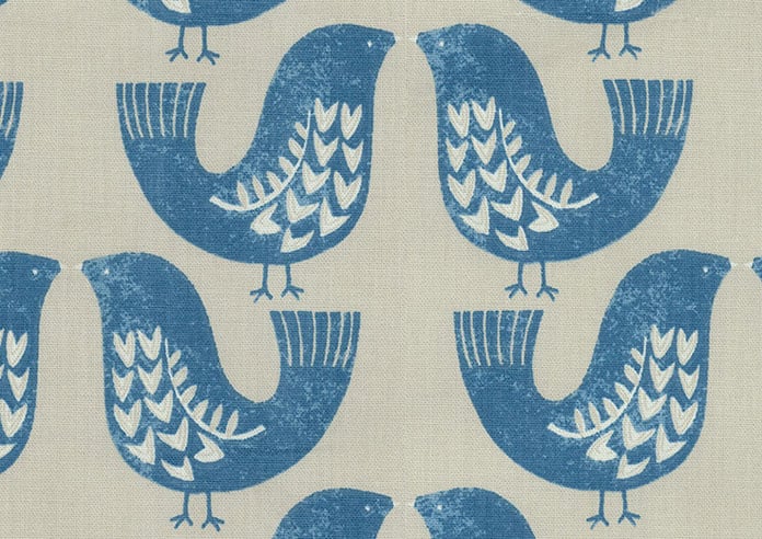 Scandi Birds, Capri - Twist&Fit Roman Blind - Image 7